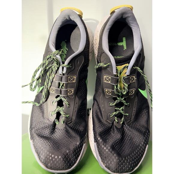 Nike Pegasus Trail 3 Black Green Strike - Men’s Size 11.5 Running Shoe main image 4